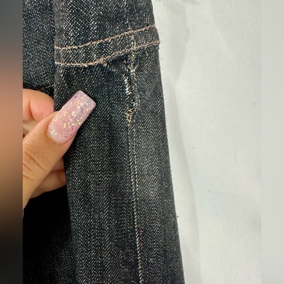 Chico's dark wash high waisted bootcut jeans size 14 - Picture 6 of 7